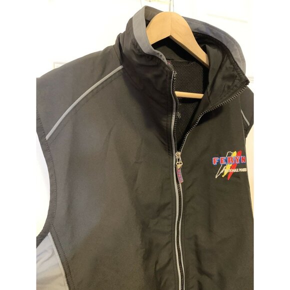 Feryn‎ Sectionale Poorten Cycling Vest Mens Sz L Full Zip Sleeveless Black Rare - Picture 6 of 9